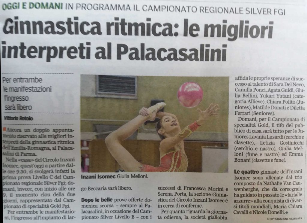 Sport INZANIarticoli Gazzetta di Parma